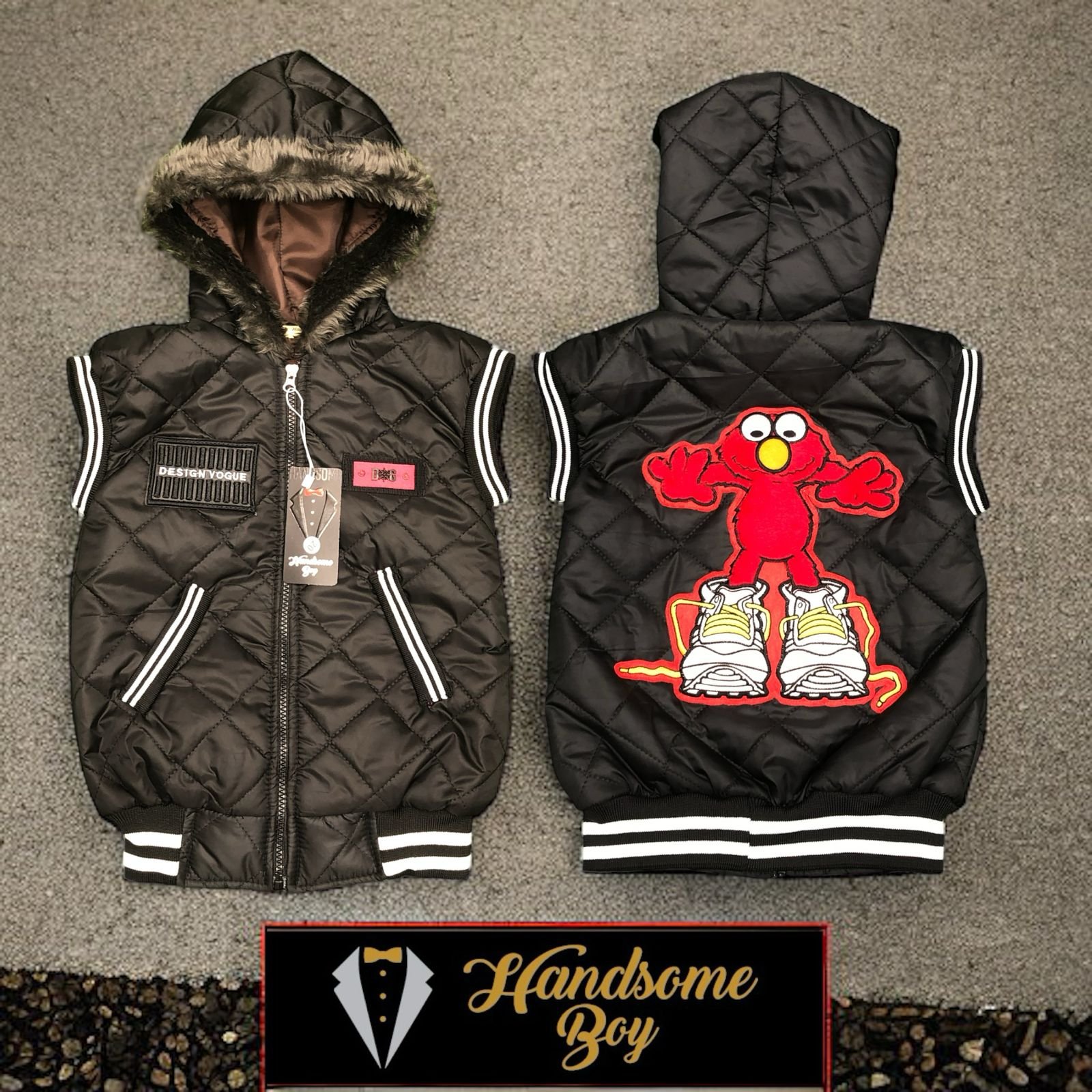 Warm Puffer Jacket for Boys (Ages 1–5 Years)