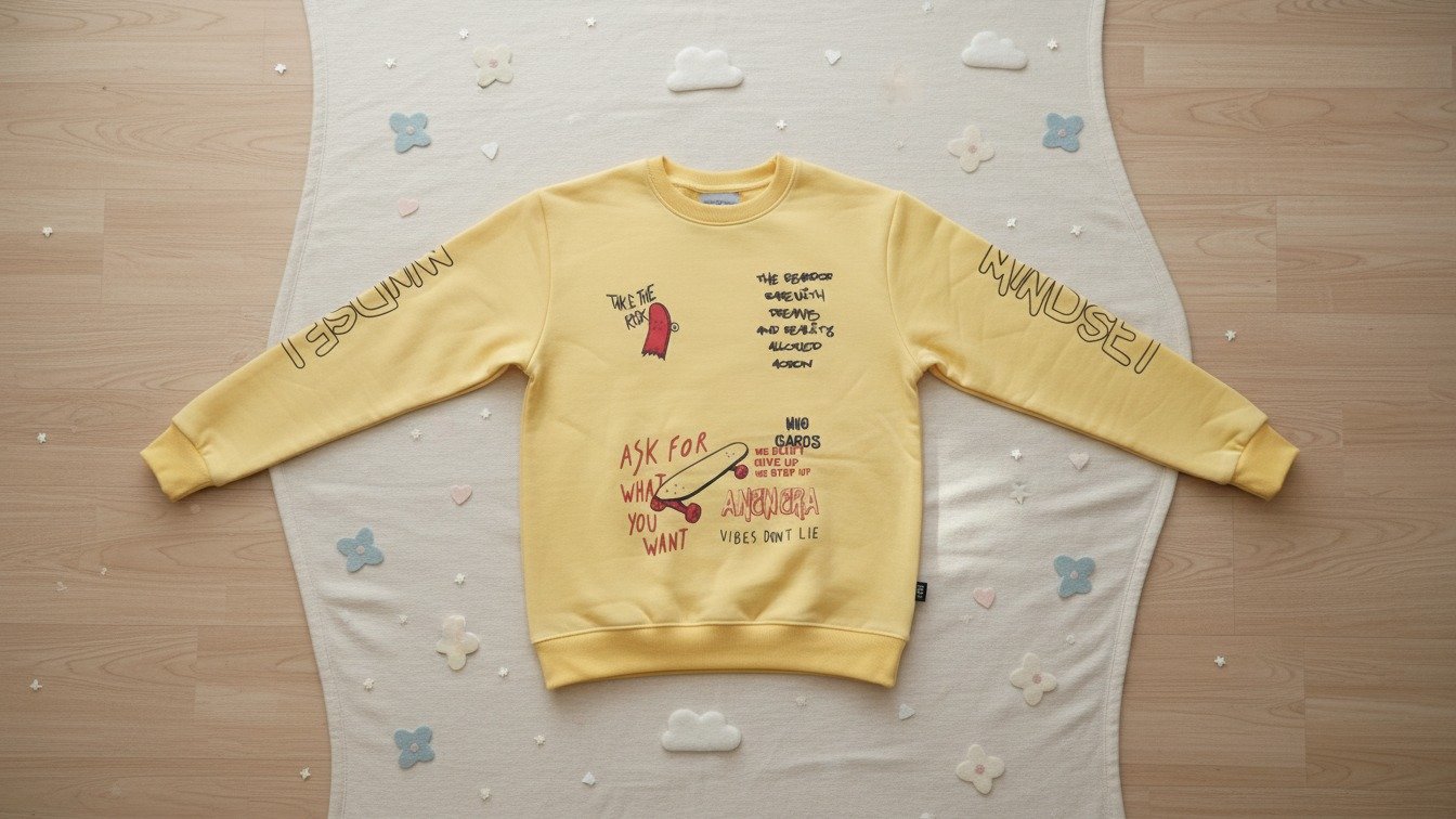 Boys Sweat T-Shirt – Comfortable Casual Wear for Ages 2–6