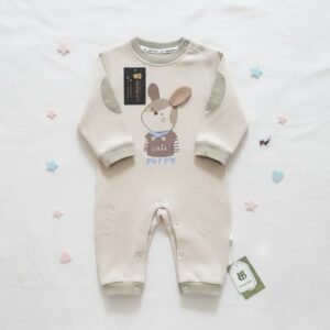 Boys Warm Fleece Romper – 6 to 9 Months