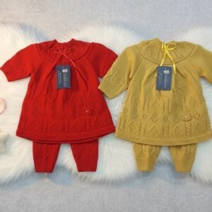 Baby Girl Trouser Shirt & Cap Set (3–6 Months)